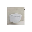 GROHE - Grohe Pack WC Cuvette Compacte Sento RIM-EX (sans bride) + Rapid SL autoportant NF + plaque chrome (ProjectSentoRimlessCOMPACT-1) - vignette