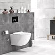 GROHE - Grohe Pack WC Bâti autoportant + Cuvette Vitra Sento compacte sans bride + Plaque chrome (ProjectSentoRimlessCompact-2) - vignette