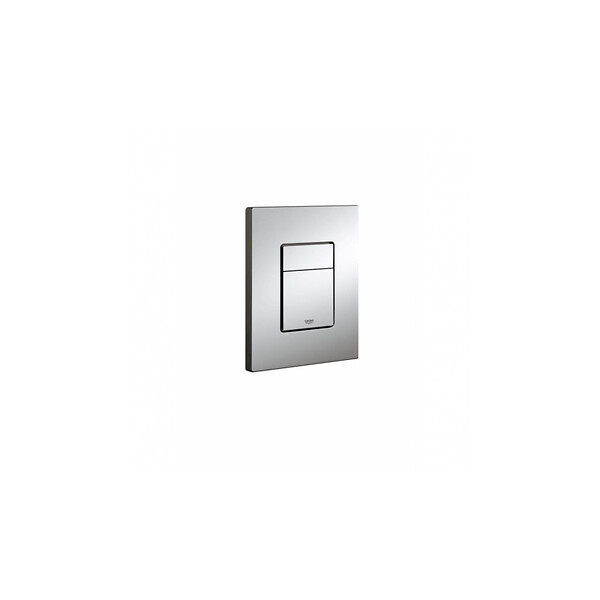 GROHE - Grohe Pack WC Bâti + cuvette Sento compacte + plaque de commande chrome (GROHE-SentoCOMPACT) - large