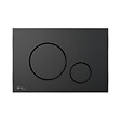 SWISS AQUA TECHNOLOGIES - Swiss Aqua Technologies Pack WC bâti-autoportant + WC sans bride SAT Infinitio + Abattant SoftClose + Plaque noir mat (SMART-BlackInfinitio-M678) - vignette