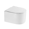 VILLEROY & BOCH - ViConnect Pro Pack WC Bâti Villeroy & Boch + WC sans bride SAT + Abattant SoftClose + Plaque Blanche (ViConnectDelanoTQ-2) - vignette