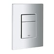 GROHE - Grohe Pack WC Bâti Autoportant Rapid SL + WC sans bride Vitra Normus + Abattant softclose + Plaque chrome - vignette