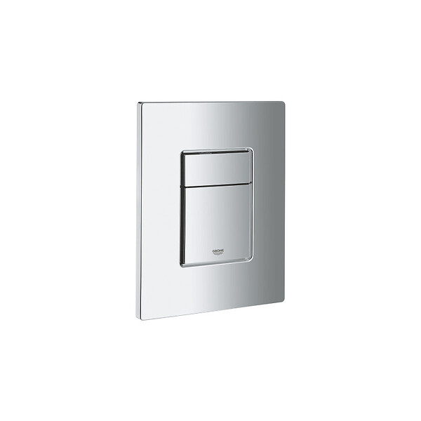 GROHE - Grohe Pack WC Bâti-autoportant Rapid SL + WC sans bride Bello + Abattant softclose + Plaque chrome (ProjectBello-1) - large