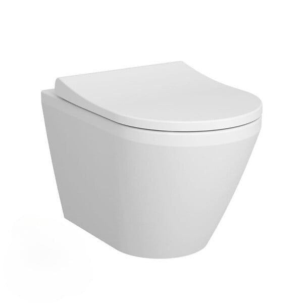 GROHE - Grohe Pack WC Bâti Autoportant Rapid SL + WC sans bride Integra + Abattant softclose + Plaque chrome (ProjectIntegraRimless-1) - large