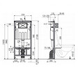 SWISS AQUA TECHNOLOGIES - Swiss Aqua Technologies Pack WC bâti-autoportant + WC SAT sans bride fixations invisibles + Abattant softclose + Plaque blanche (SMART-SATrimless-9) - vignette
