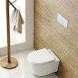 GROHE - Grohe Pack WC Bâti autoportant Rapid SL + WC SAT sans bride et fixations invisibles + Plaque Noir mat (ProjectSATrimless-KF0) - vignette