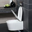 GROHE - Grohe Pack WC Bâti autoportant Rapid SL + WC SAT sans bride et fixations invisibles + Plaque Noir mat (ProjectSATrimless-KF0) - vignette