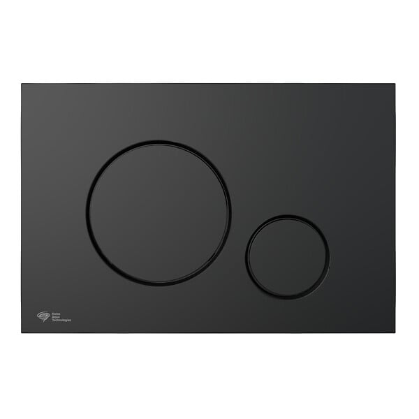 SWISS AQUA TECHNOLOGIES - Swiss Aqua Technologies Pack WC bâti-autoportant + WC sans bride SAT Infinitio avec fonction bidet thermostatique + Abattant softclose + Plaque noir mat - large