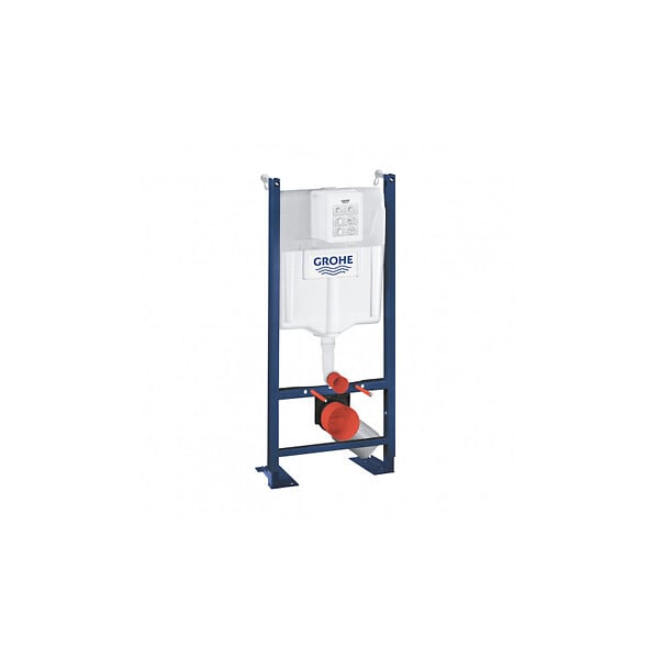 GROHE - Grohe Pack WC Cuvette Sento Compacte + Rapid SL autoportant NF + plaque chrome (ProjectSentoCOMPACT-1) - large