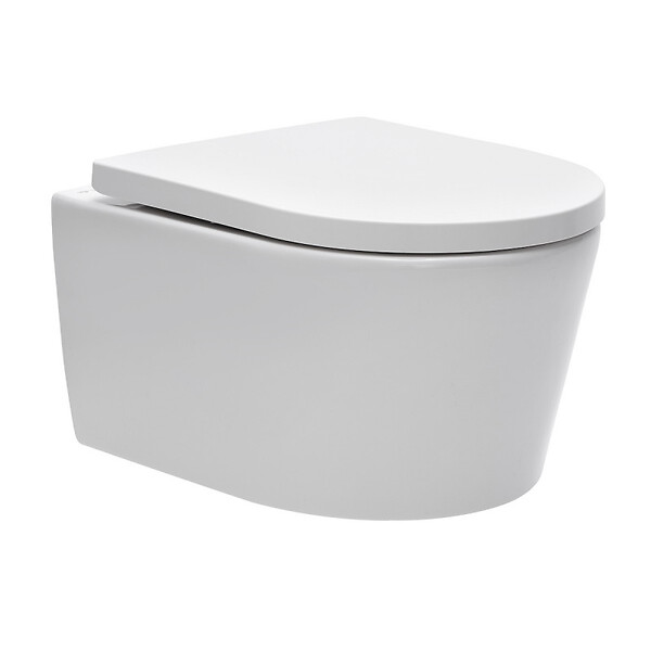 GROHE - Grohe Pack WC Rapid SL autoportant + WC sans bride SAT, fixations cachées + Plaque Nova - large
