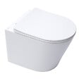 SWISS AQUA TECHNOLOGIES - Pack WC bâti-autoportant + WC SAT infinitio sans bride fixations invisibles + Abattant softclose + Plaque blanche/chrome - vignette