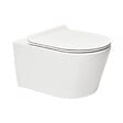 VILLEROY & BOCH - ViConnect Pro S Pack WC Bâti Villeroy & Boch + WC Swiss Aqua Technologies Brevis sans bride et fixations invisibles + Plaque - vignette