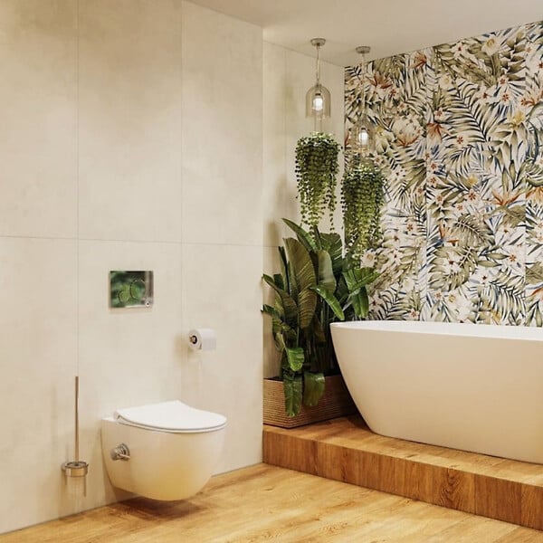 SWISS AQUA TECHNOLOGIES - Swiss Aqua Technologies Infinitio WC sans bride avec fonction bidet + Abattant softclose (SATINF011RREXPBFC) - large