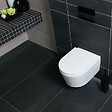GROHE - Grohe Pack WC Bâti autoportant + WC sans bride SAT + Abattant softclose + Plaque chrome mat (ProjectSATrimless-7) - vignette