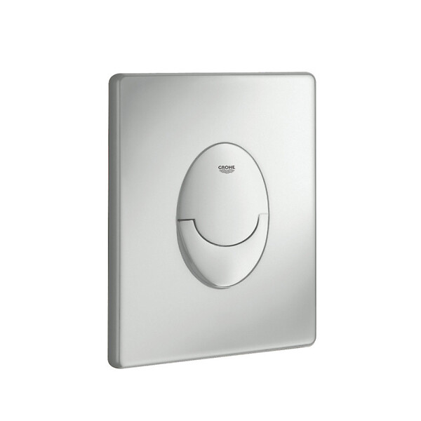 GROHE - Grohe Pack WC Bâti autoportant + WC sans bride SAT + Abattant softclose + Plaque chrome mat (ProjectSATrimless-7) - large
