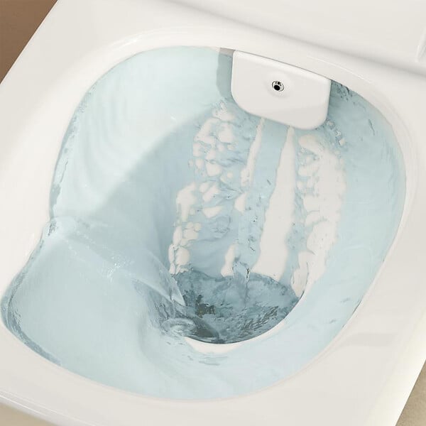 GROHE - Grohe Pack WC Bâti autoportant Rapid SL + WC sans bride avec fonction bidet thermostatique + Plaque chrome (ProjectSATClean-1) - large