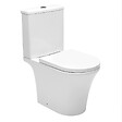 SWISS AQUA TECHNOLOGIES - WC à poser sans bride, avec abattant softclose - remplissage par le bas (SATBRE030RREXVP) - vignette