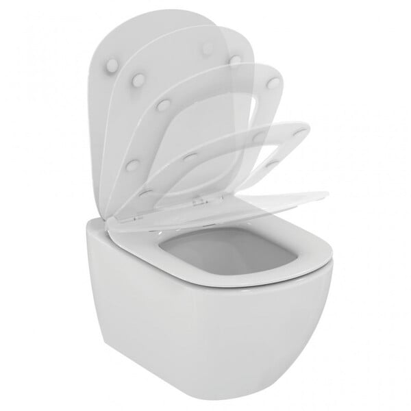 GROHE - Grohe Pack WC Rapid SL autoportant + cuvette Ideal Standard T354601 + plaque Skate Air chrome (ProjectTesi-2) - large