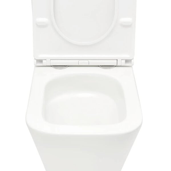 SWISS AQUA TECHNOLOGIES - Swiss Aqua Technologies B-Way Kit complet WC à poser vario avec chasse d'eau Vortex + réservoir de chasse + abattant SoftClose, blanc (SAT2168STORP) - large