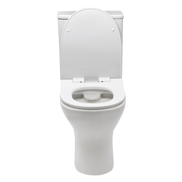 SIKO - Siko Combi WC à poser sans bride, avec abattant slim softclose - remplissage par le côté (EUR990) - large