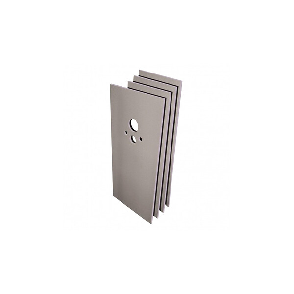 GROHE - Grohe Pack WC bâti-autoportant + WC Porcher sans bride + Abattant + Set d'habillage + Plaque chrome (ProjectPorcher-1-sabo) - large