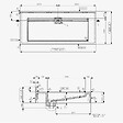 ISTONE - iStone Ultra plan vasque autoportant 1200 x 520 x 100 mm, en Solid Surface, blanc mat (ERGO-1200) - vignette