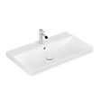 VILLEROY & BOCH - Villeroy & Boch Plan de toilette (Avento), 800 x 470 x 165 mm, Blanc, avec trop-plein (41568001) - vignette