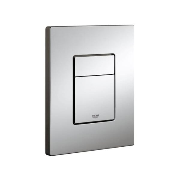 GROHE - Pack WC Bâti-support RAPID SL + WC lavant suspendu Sensia Alpine + Plaque chrome + Set habillage (RSLSENSIA1SB) - large