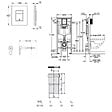 GROHE - Pack WC Bâti-support RAPID SL + WC lavant suspendu Sensia Alpine + Plaque chrome + Set habillage (RSLSENSIA1SB) - vignette