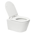 GROHE - Grohe Pack WC Bâti-support Rapid SL + WC sans bride Brevis + Abattant softclose + Plaque chrome (RapidSL-Brevis-1-SP) - vignette