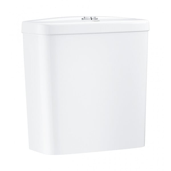 GROHE - Grohe Bau Ceramic Réservoir de chasse équipé 348x153 mm, Blanc alpin (39436000) - large
