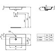 IDEAL STANDARD - Ideal Standard TEMPO Lavabo 610 x 455 x 138 mm, blanc (E066801) - vignette