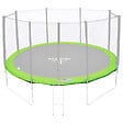 HAPPY GARDEN - Matelas de protection réversible pour trampoline Ø430cm MELBOURNE - vert/bleu - vignette