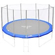 HAPPY GARDEN - Matelas de protection réversible pour trampoline Ø430cm MELBOURNE - vert/bleu - vignette