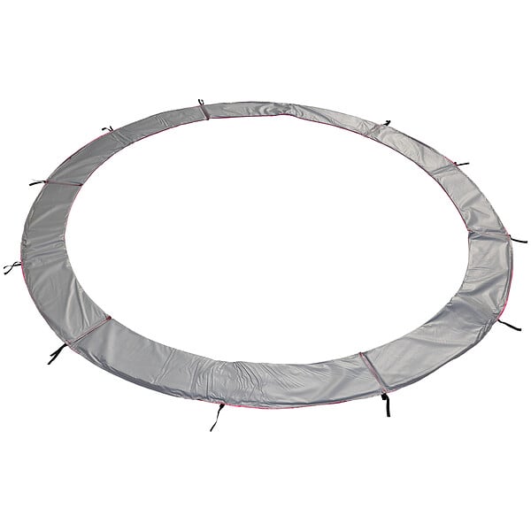 HAPPY GARDEN - Matelas de protection réversible pour trampoline Ø430cm MELBOURNE - gris/rose - large