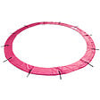 HAPPY GARDEN - Matelas de protection réversible pour trampoline Ø430cm MELBOURNE - gris/rose - vignette