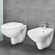 GROHE - Grohe Bau Ceramic Ensemble WC suspendu sans bride + Abattant déclipsable (BauClassic-lm) - vignette