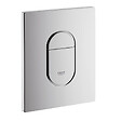 GROHE - Pack WC bâti support Solido 113cm + Cuvette SAT rimless fixations invisibles + Abattant softclose + Plaque chrome (ArenaSat) - vignette