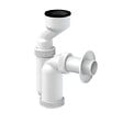 SIKO - Siko Siphon pour urinoir avec vidage de brassard 40mm, blanc (T2407) - vignette