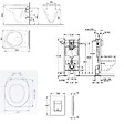 GROHE - Grohe Pack WC Bâti Autoportant Rapid SL + WC suspendu Jika Neo avec abattant + Plaque chrome (ProjectS-LinePro-1-SP) - vignette