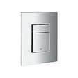 GROHE - Grohe Pack WC Bâti-support Rapid SL + WC sans bride SAT Brevis + Abattant slim, softclose + Plaque chrome (RapidSL-Brevis-1) - vignette