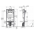 SWISS AQUA TECHNOLOGIES - Swiss Aqua Technologies Pack WC Bâti-support autoportant + WC Porcher sans bride + Abattant Astor + Plaque Chrome mat (SMART-Porcher-M572) - vignette