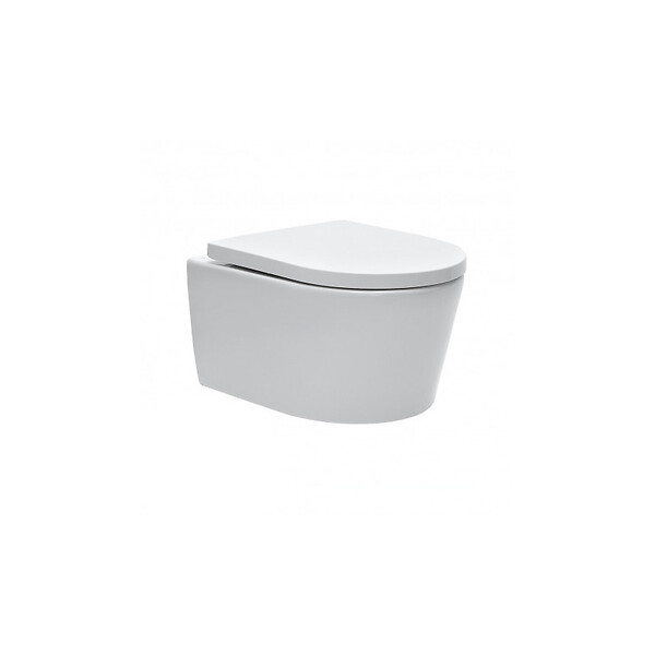 GEBERIT - Pack WC Bati-support Geberit + cuvette Swiss Aqua Technologies + Abattant softclose + Plaque (GebSatrimless-A) - large