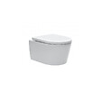 GEBERIT - Pack WC Bati-support Geberit + cuvette Swiss Aqua Technologies + Abattant softclose + Plaque (GebSatrimless-A) - vignette