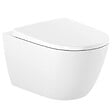 GROHE - Pack WC Bâti-support Rapid SL + Cuvette suspendue Roca + Abattant softclose+ Plaque Chrome (RapidSL-Ona-1) - vignette
