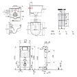 SWISS AQUA TECHNOLOGIES - Swiss Aqua Technologies Pack WC bâti-support + WC SAT sans bride + Abattant softclose + Plaque blanche + Set d'habillage - vignette