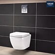 GROHE - Grohe Euro Ceramic Cuvette WC suspendue, blanc alpin + abattant softclose (39328000+39330001) - vignette
