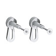 GROHE - Grohe Bati-support Solido 2en1 avec fixations murales, pour hauteur 1M13 (39069000) - vignette