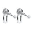 SWISS AQUA TECHNOLOGIES - Swiss Aqua Technologies Pack WC Bâti-support + WC Swiss Aqua Technologies Infinitio sans bride, fixation invisible + Plaque chrome - vignette