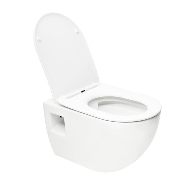 GROHE - Grohe Pack WC Bâti-support Rapid SL + WC SAT sans bride + Abattant SoftClose + Plaque chrome + Set d'habillage (ARENAPROJECTSB) - large
